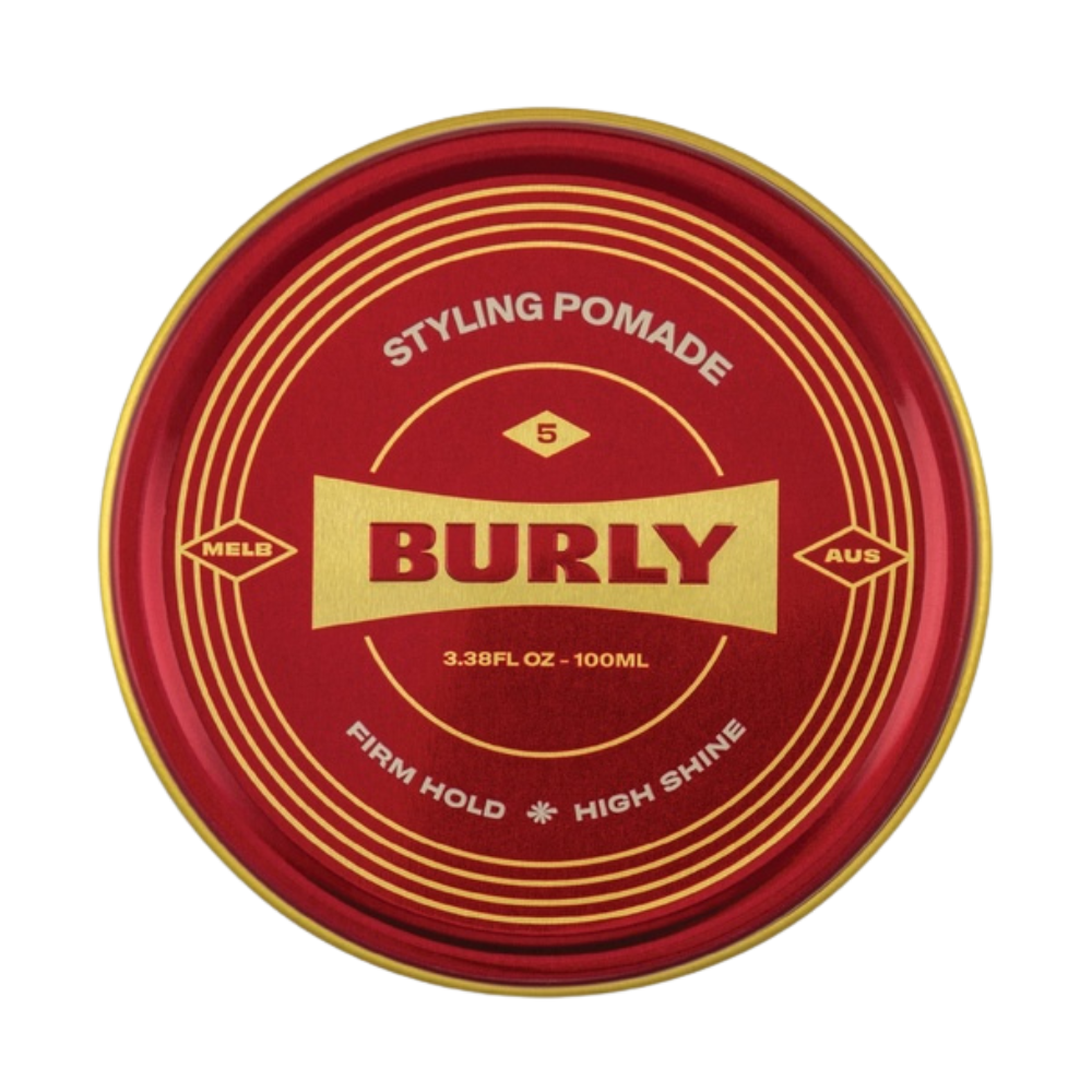 Burly Styling Pomade Duo Pack - Firm Hold High Shine
