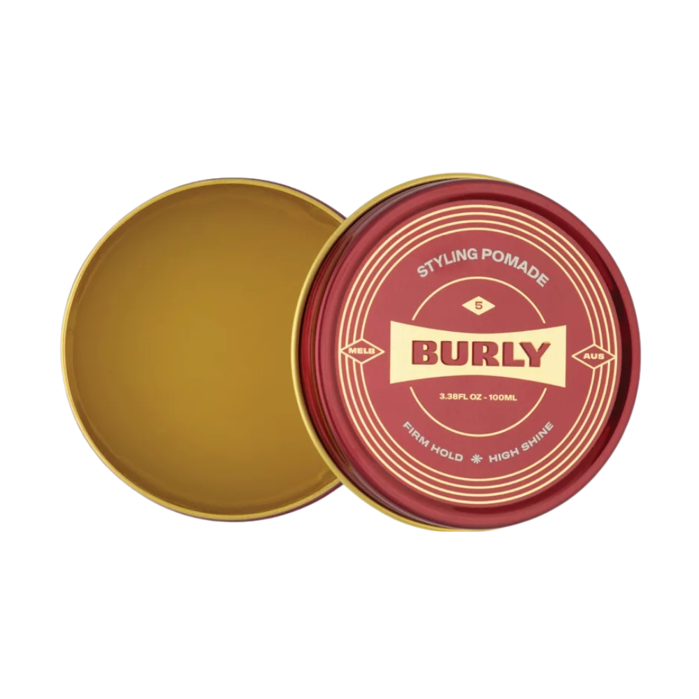 Burly Styling Pomade Duo Pack - Firm Hold High Shine