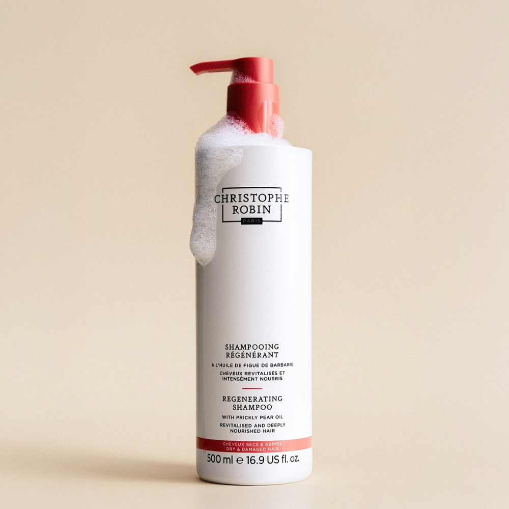 Christophe Robin Regenerating Shampoo With Prickly Pear Oil 500mL
