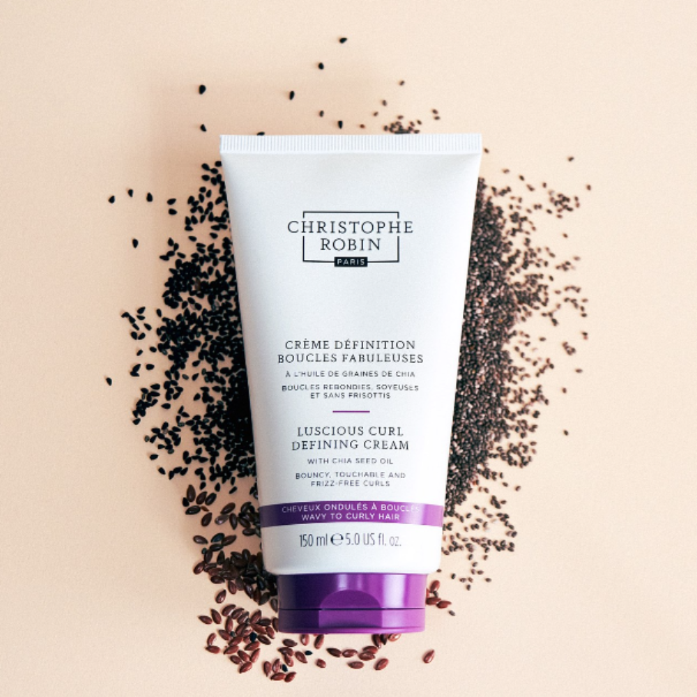 Christophe Robin Luscious Curl Defining Cream With Chia Seed Oil 150mL