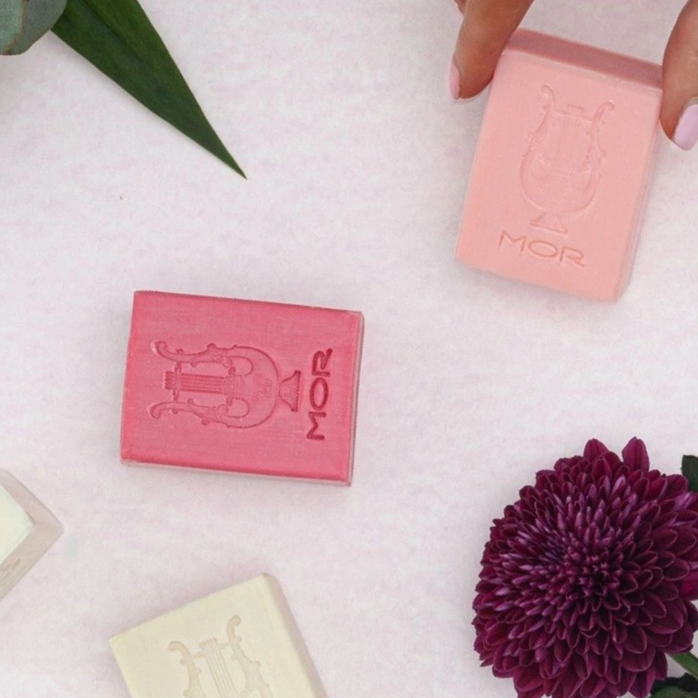 3 x MOR Boutique Little Luxuries Soapette 60g - Lychee Flower