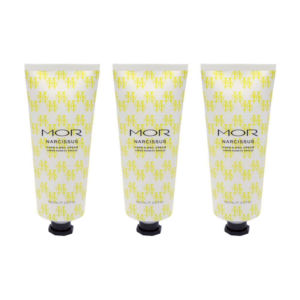 3 x MOR Boutique Hand & Nail Cream 100mL - Narcissus