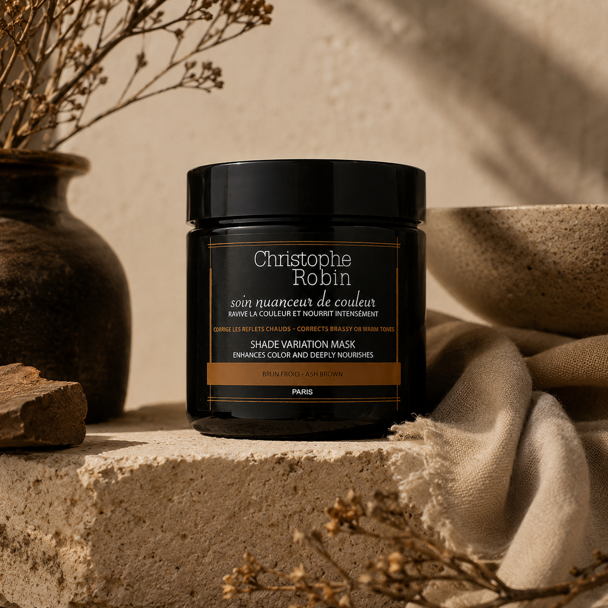 Christophe Robin Shade Variation Mask 250mL - Ash Brown