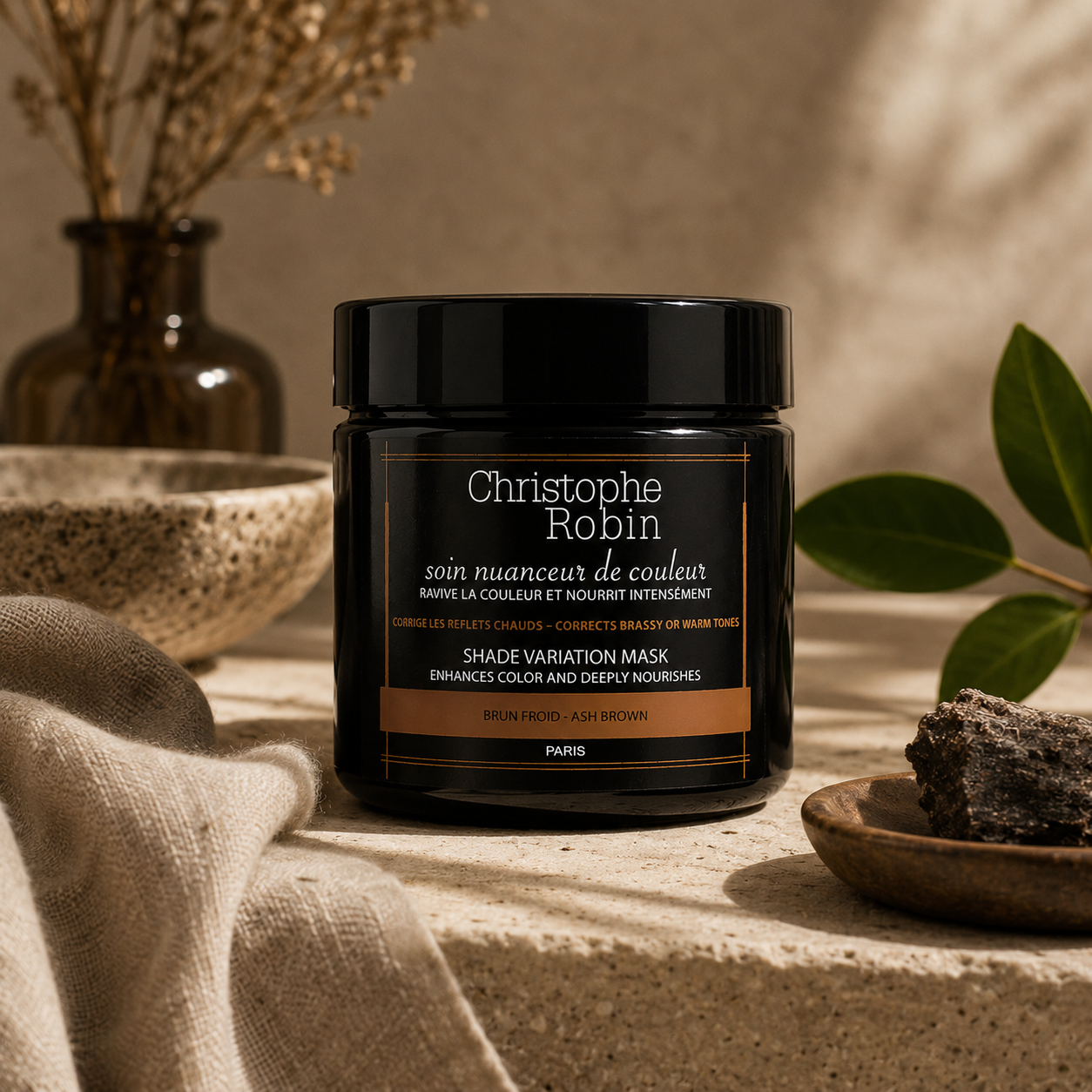 Christophe Robin Shade Variation Mask 250mL - Ash Brown