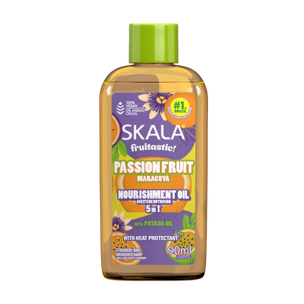 Skala Passion Fruit Nourishment 5-in-1 Hair Oil with Heat Protectant 90mL