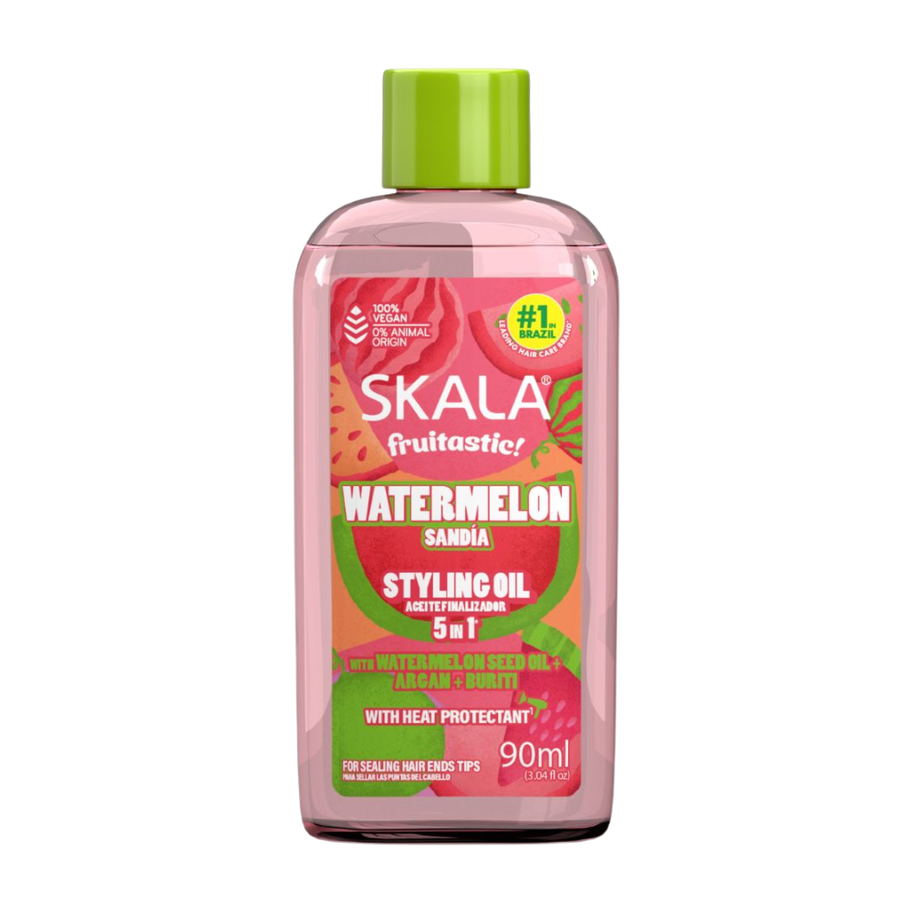 Skala Watermelon Styling 5-in-1 Hair Oil with Heat Protectant 90mL