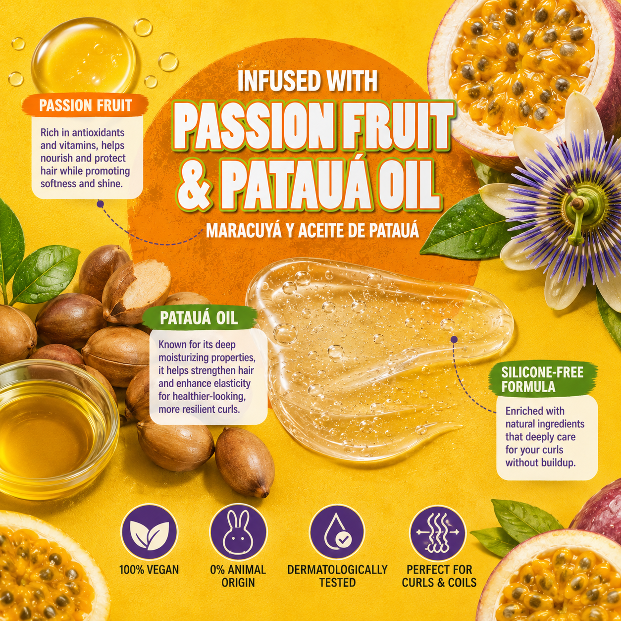Skala Maracuja Passion Fruit 72hr Volume Hair Jelly 550g
