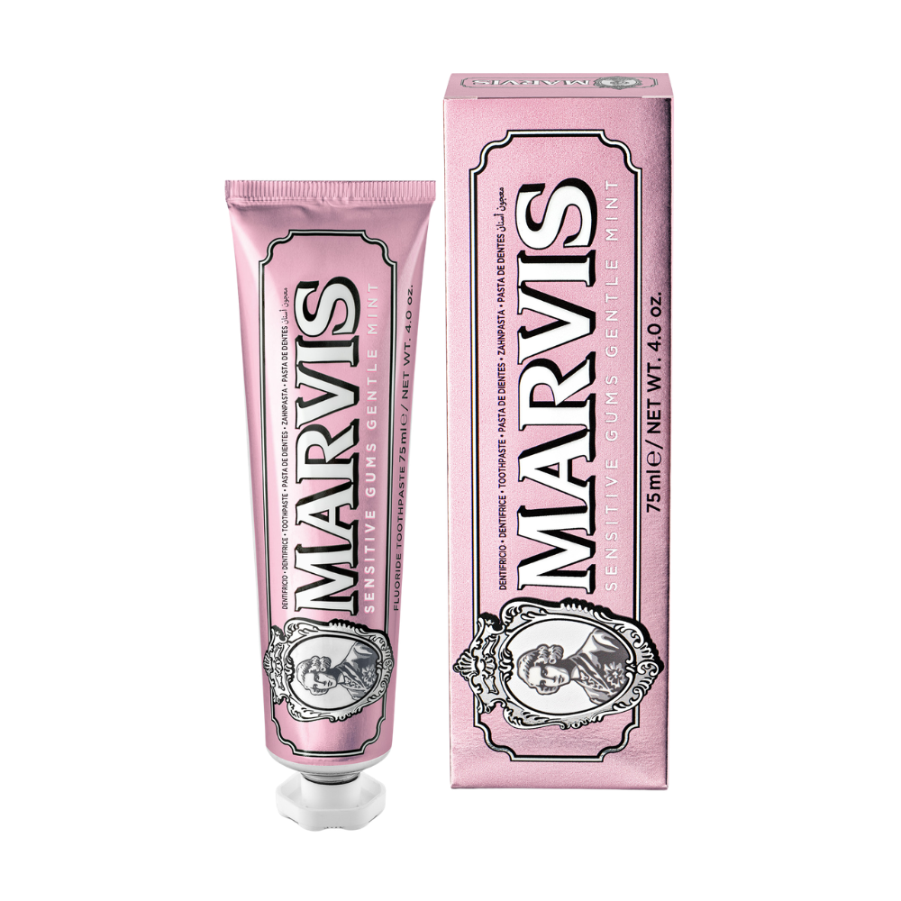 3 x Marvis Toothpaste 75mL - Sensitive Gums Gentle Mint