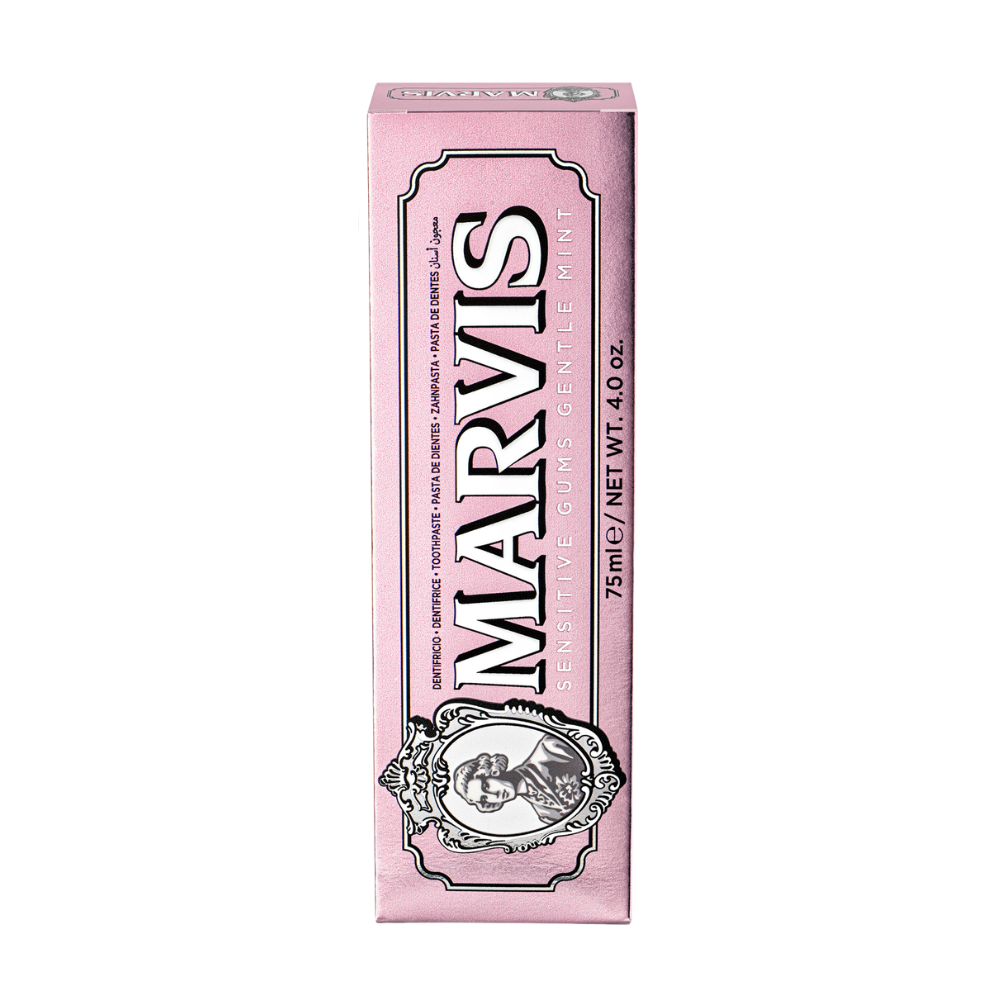 3 x Marvis Toothpaste 75mL - Sensitive Gums Gentle Mint