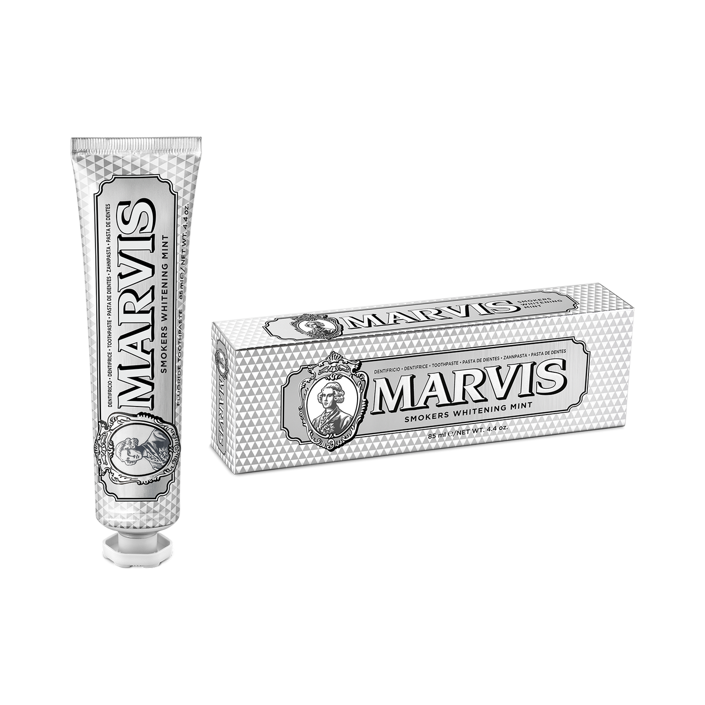 3 x Marvis Toothpaste 85mL - Smokers Whitening Mint