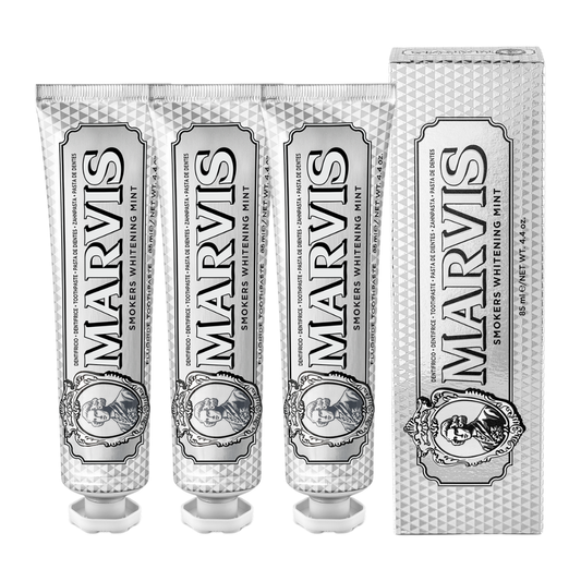 3 x Marvis Toothpaste 85mL - Smokers Whitening Mint