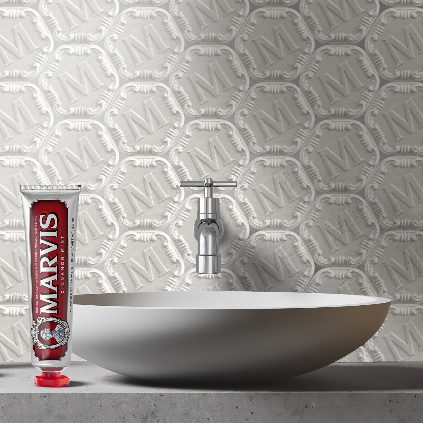 3 x Marvis Toothpaste 85mL - Cinnamon Mint