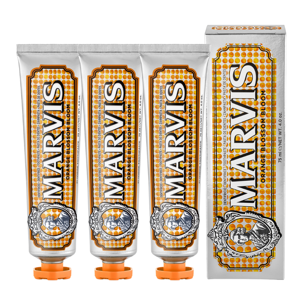 3 x Marvis Toothpaste 75mL - Orange Blossom Bloom