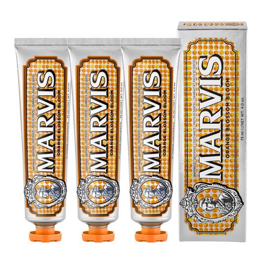 3 x Marvis Toothpaste 75mL - Orange Blossom Bloom