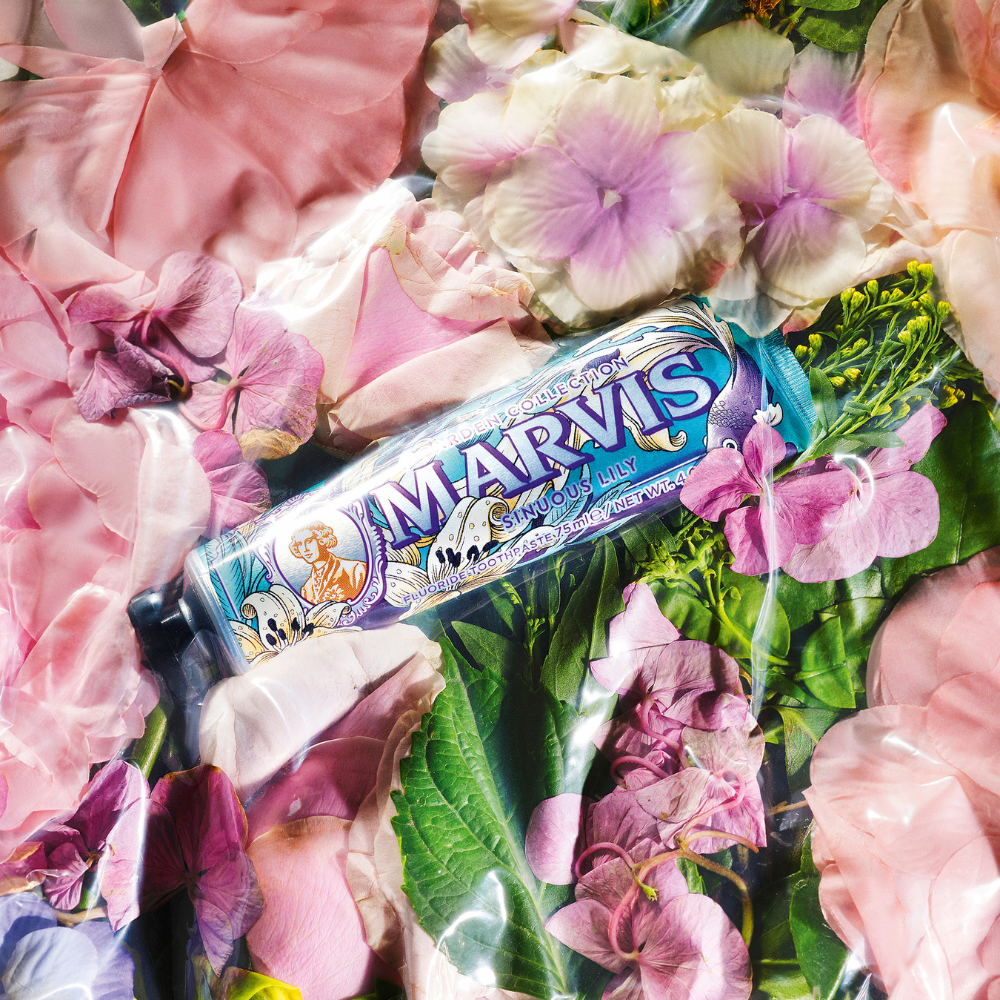 Marvis Toothpaste Garden Collection 75mL - Sinuous Lilly