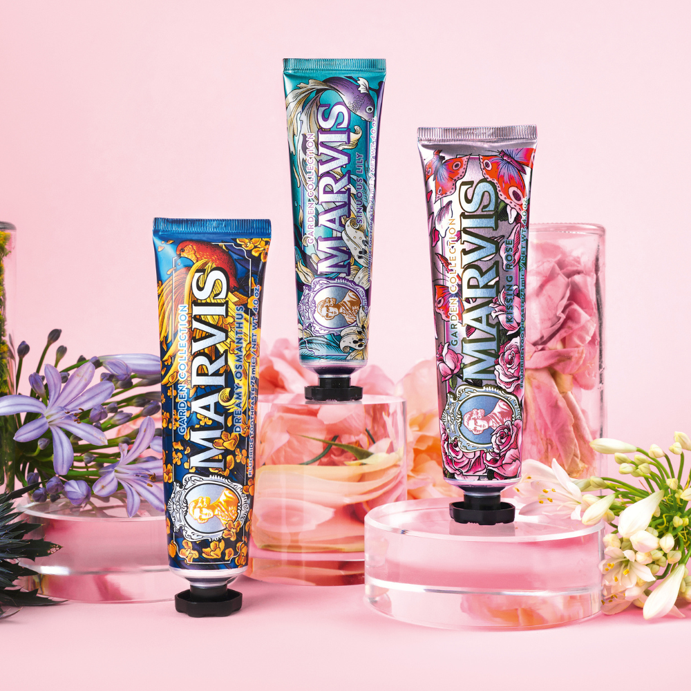 Marvis Toothpaste Garden Collection 75mL - Dreamy Osmanthus