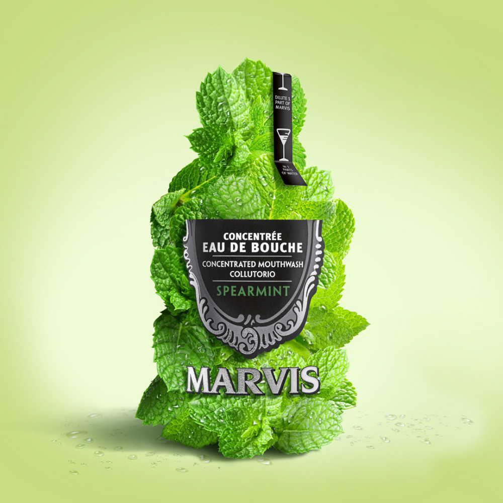 2 x Marvis Mouthwash Concentrate 120mL - Spearmint
