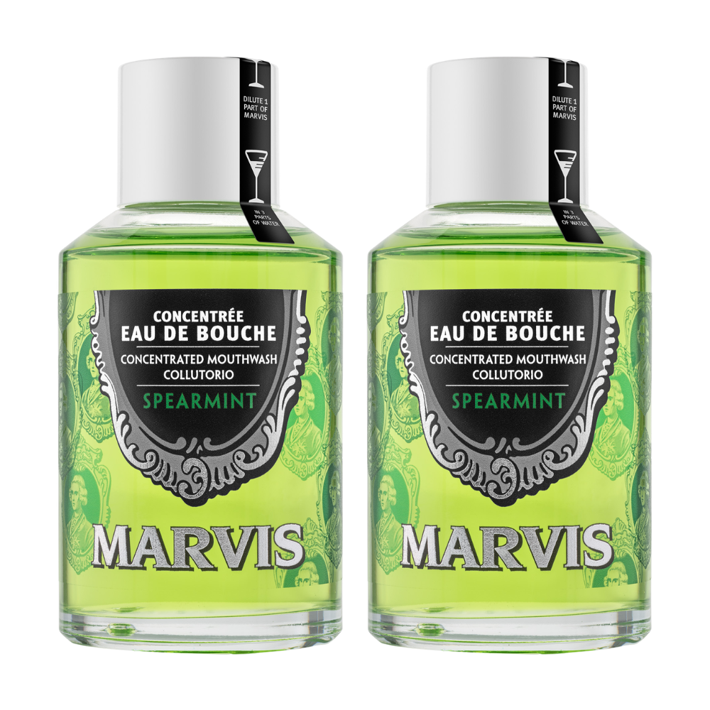 2 x Marvis Mouthwash Concentrate 120mL - Spearmint