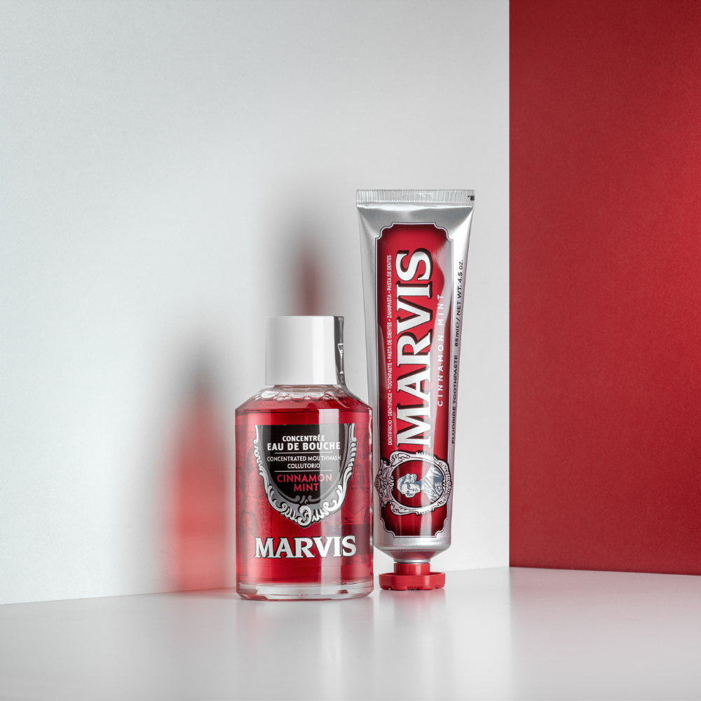 Marvis Mouthwash Concentrate 120mL - Cinnamon Mint