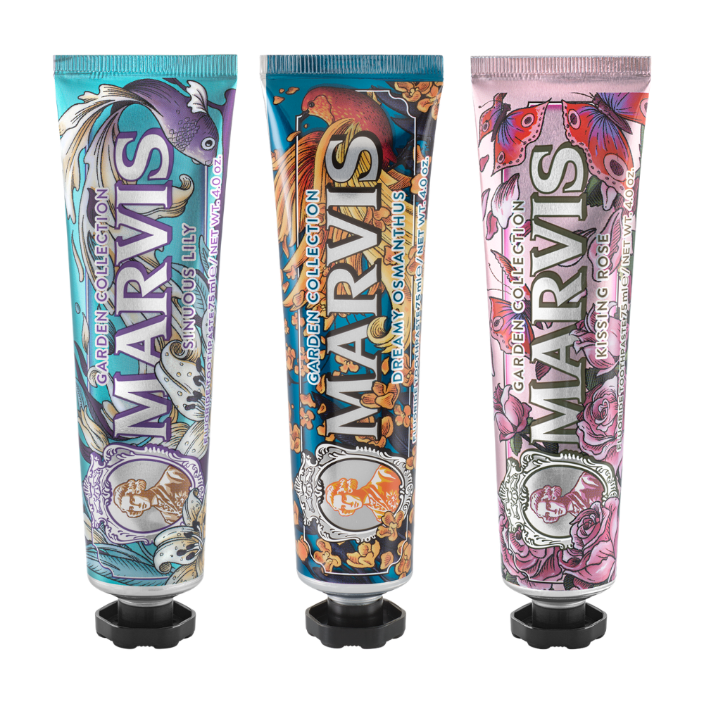 Marvis Garden Collection Toothpaste Set 3x75mL
