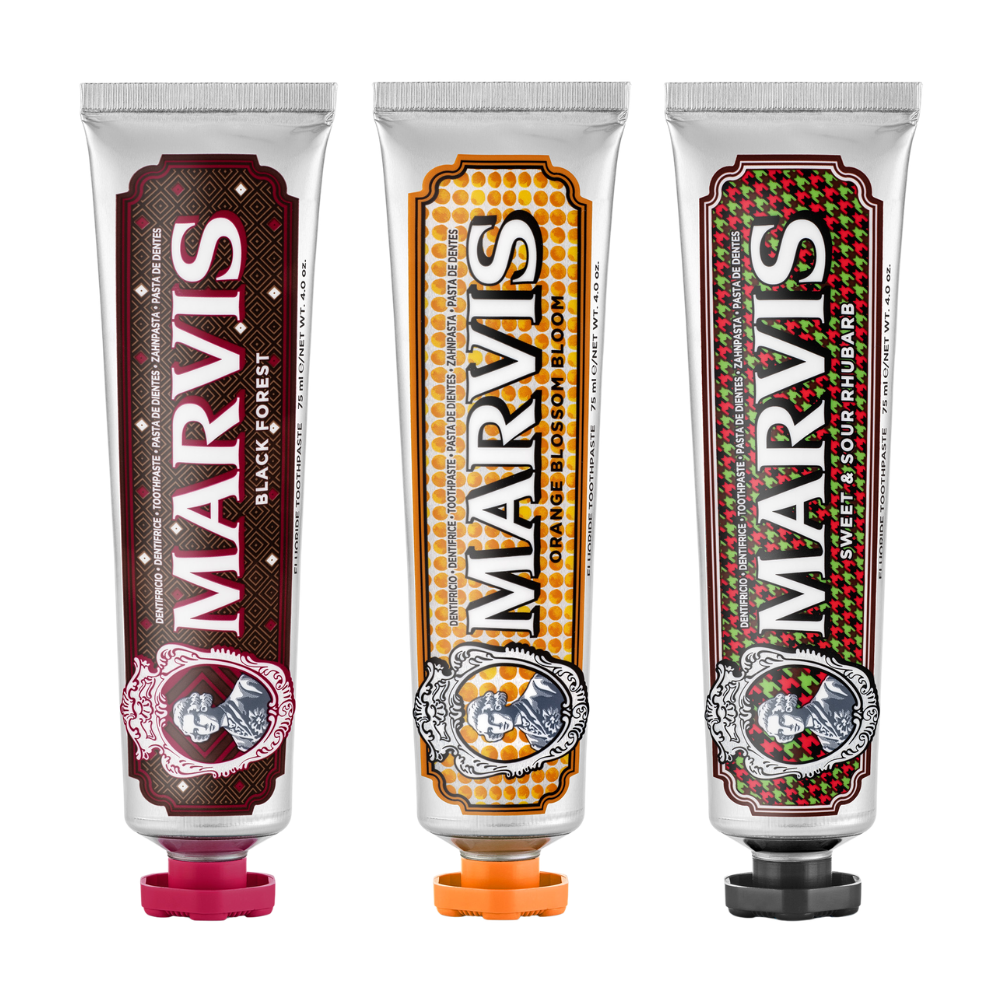 Marvis Fruity Favourites Toothpaste Set 3x75mL