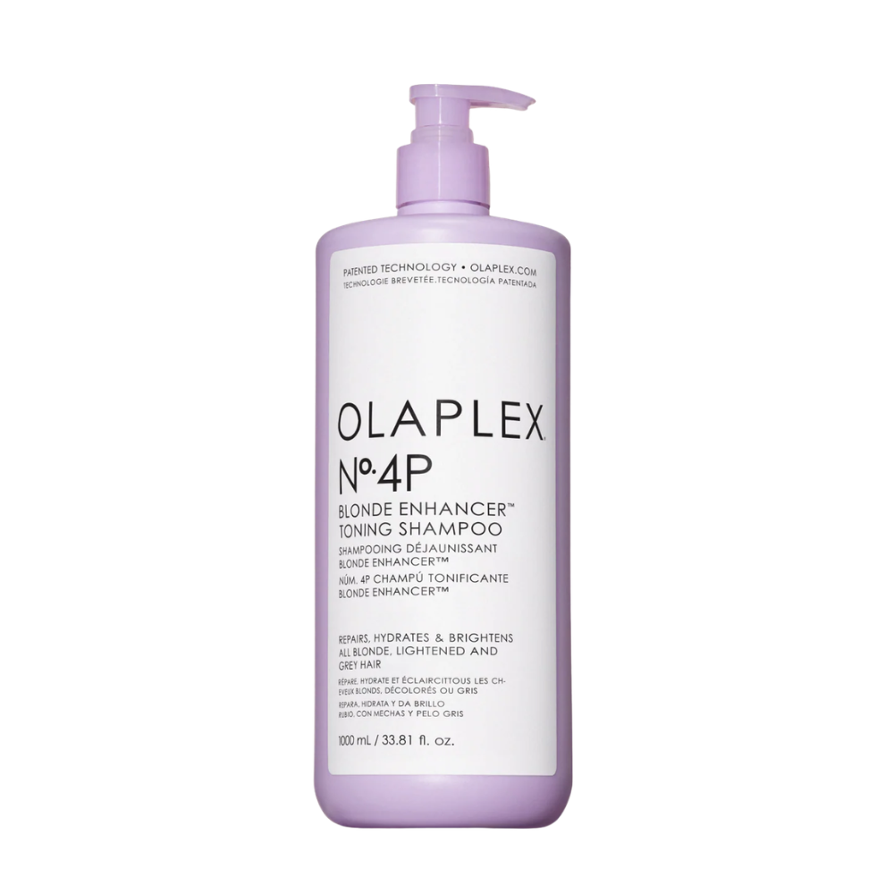 Olaplex Blonde Enhancer Toning No.4P Shampoo & No.5P Conditioner 1000mL Duo