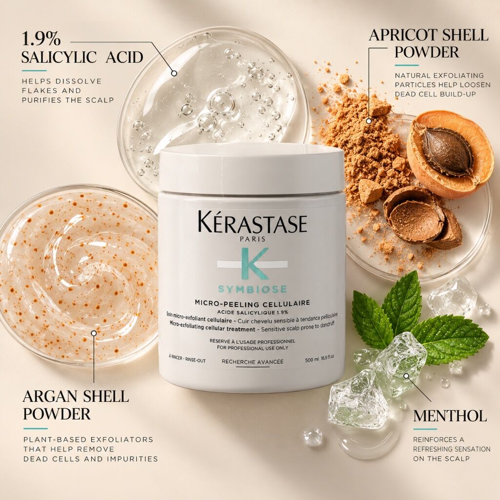 Kerastase Symbiose Micro-Peeling Cellulaire Exfoliating Treatment 500mL