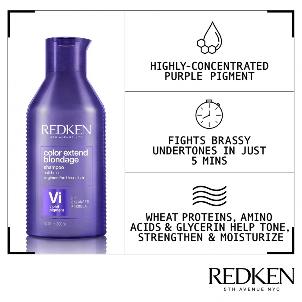 Redken Color Extend Blondage Shampoo 300mL