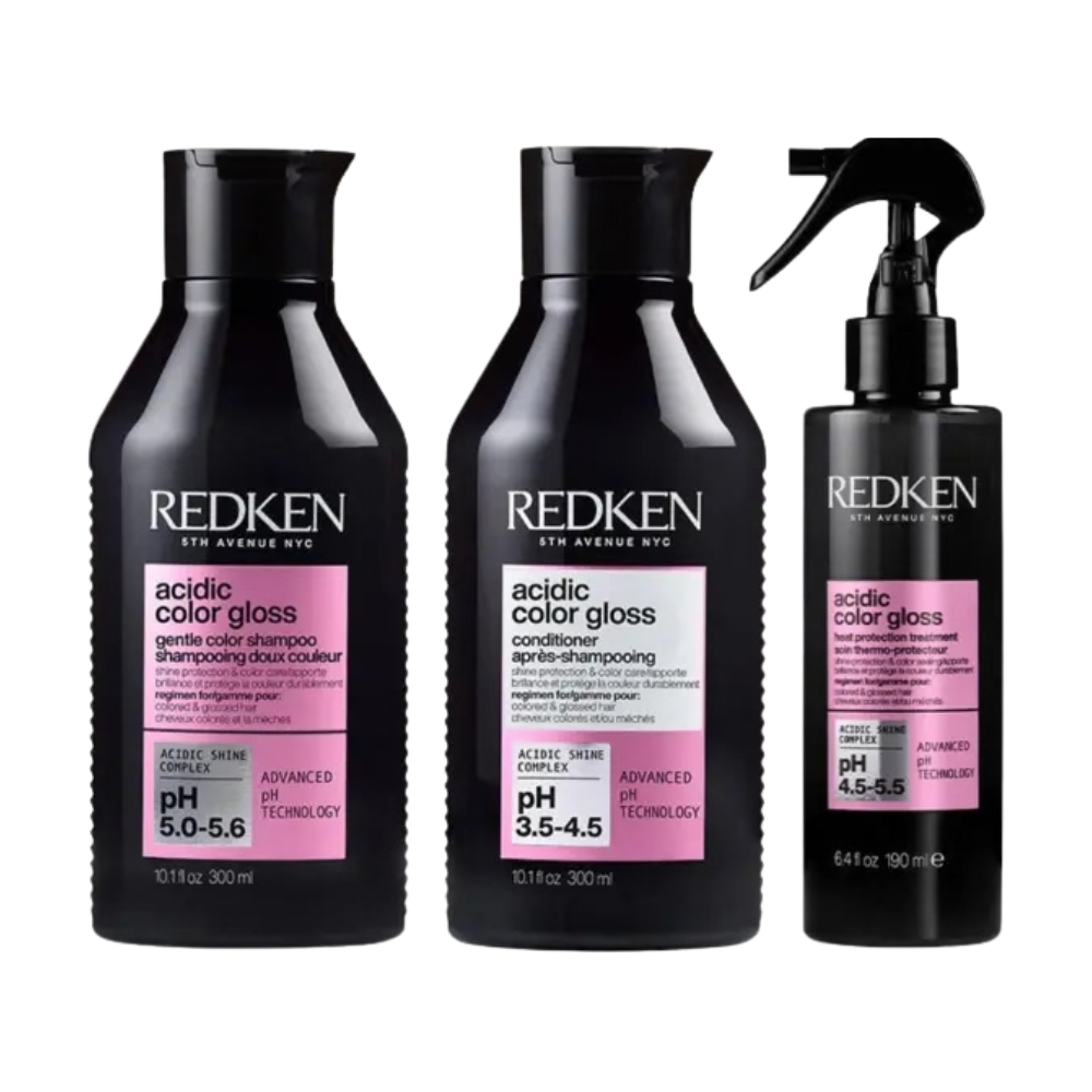 Redken Acidic Color Gloss Shine & Colour Care Trio Gift Set