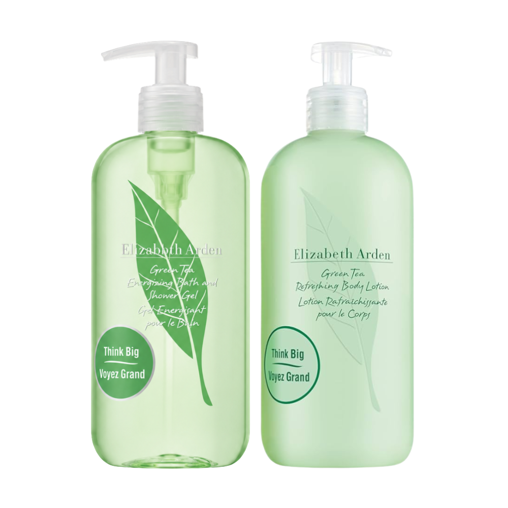 Elizabeth Arden Green Tea Shower Gel & Body Lotion 500mL Duo