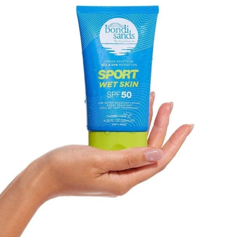 4 x Bondi Sands Sport Wet Skin SPF50 Lotion 125mL