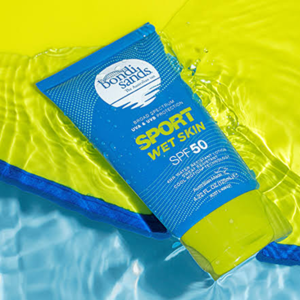 4 x Bondi Sands Sport Wet Skin SPF50 Lotion 125mL