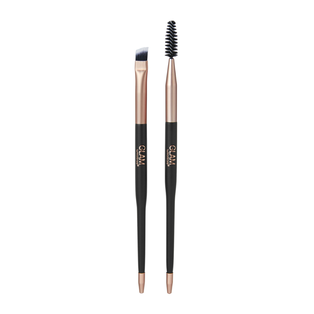 Manicare Precision Glam Lux Collection Brow Brush Duo