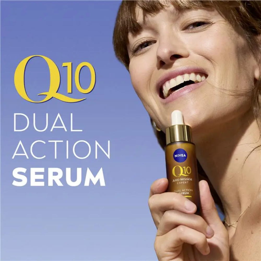 Nivea Q10 Anti-Wrinkle Expert Dual Action Serum 30mL