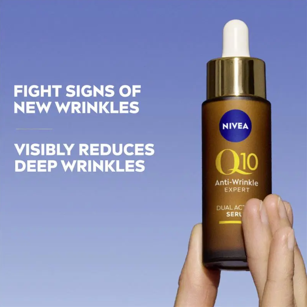 Nivea Q10 Anti-Wrinkle Expert Dual Action Serum 30mL