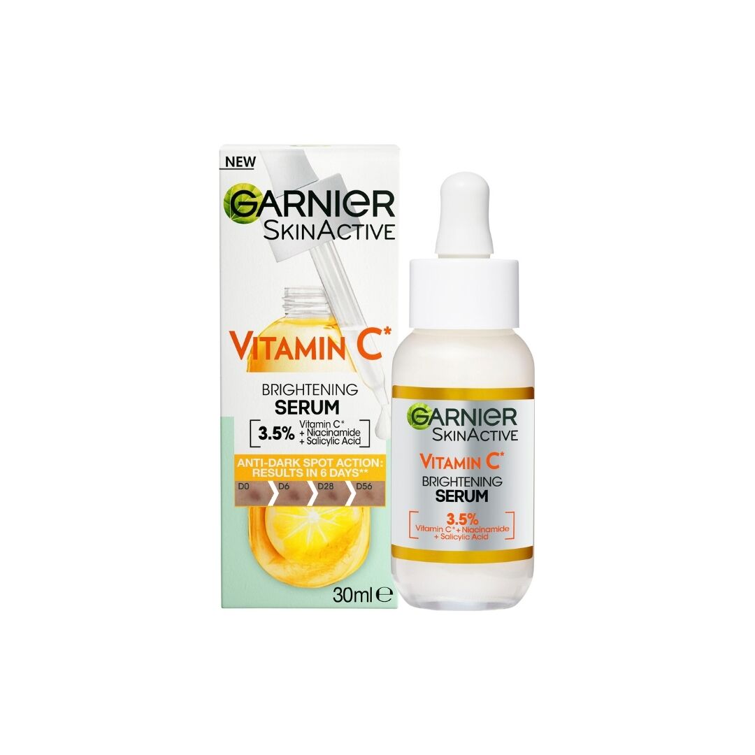 3 x Garnier SkinActive Vitamin C Brightening Serum 30mL