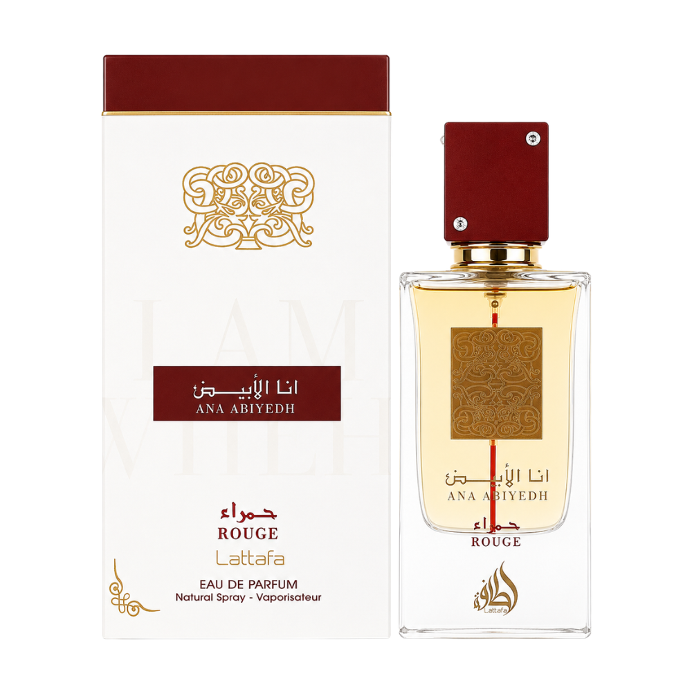 Lattafa Ana Abiyedh Rouge 60mL Eau De Parfum Fragrance Spray