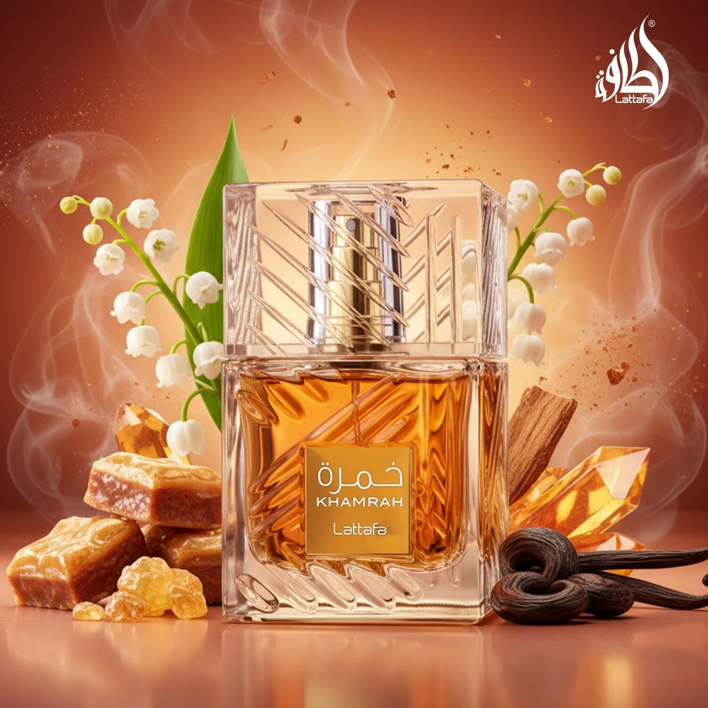 Lattafa Khamrah 100mL Eau De Parfum Fragrance Spray