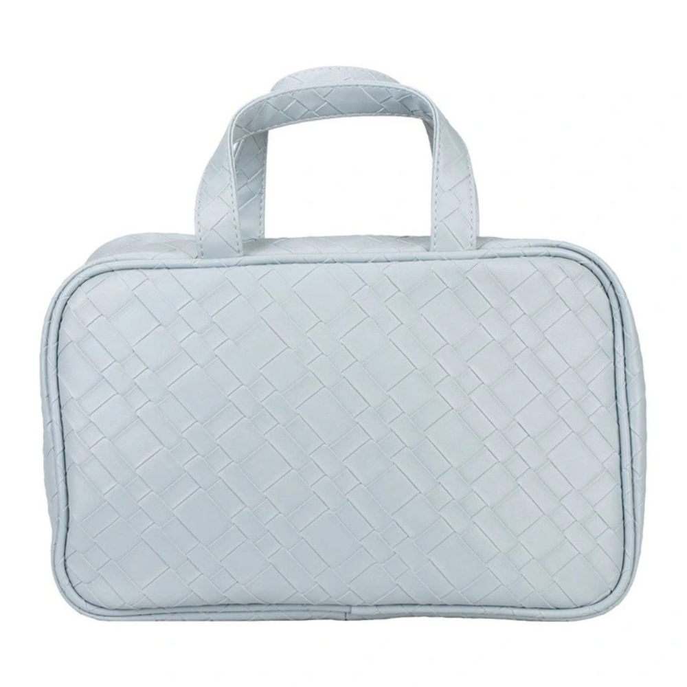 MOR Boutique Malta Hanging Fold-Out Bag - Woven Blue