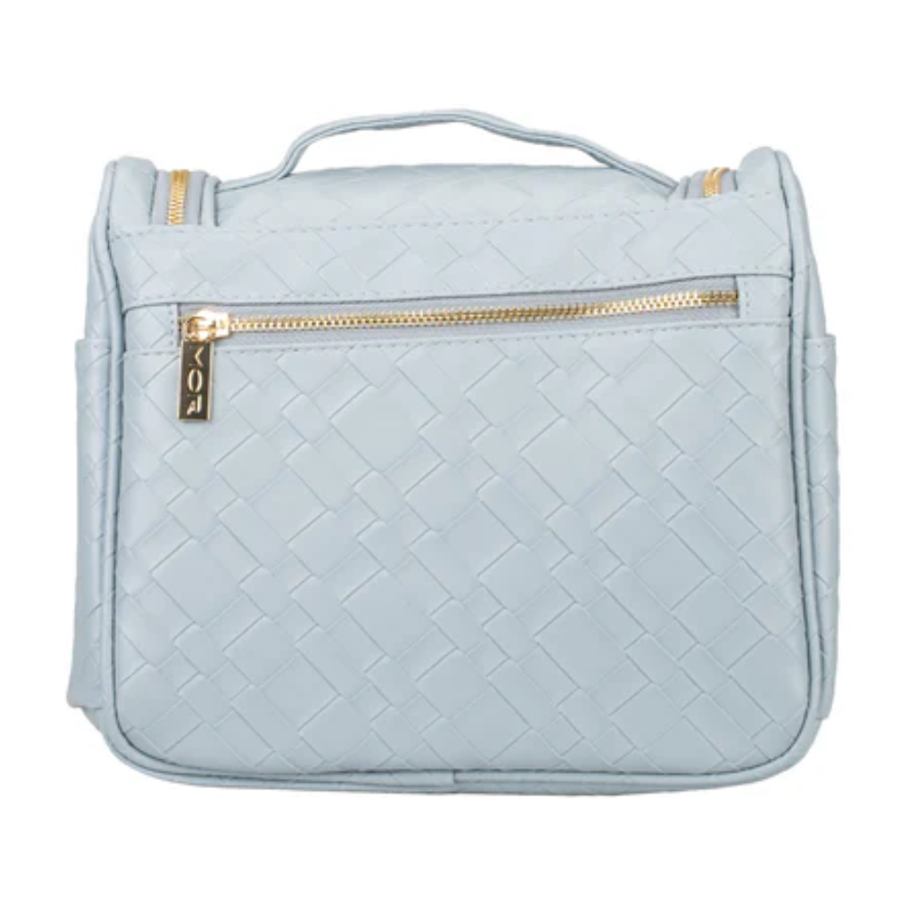 MOR Boutique Sardinia Travel Case - Woven Blue