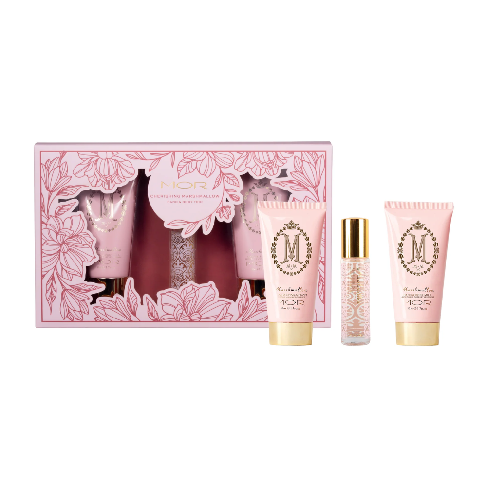 MOR Boutique Cherishing Marshmallow Hand & Body Trio Gift Set