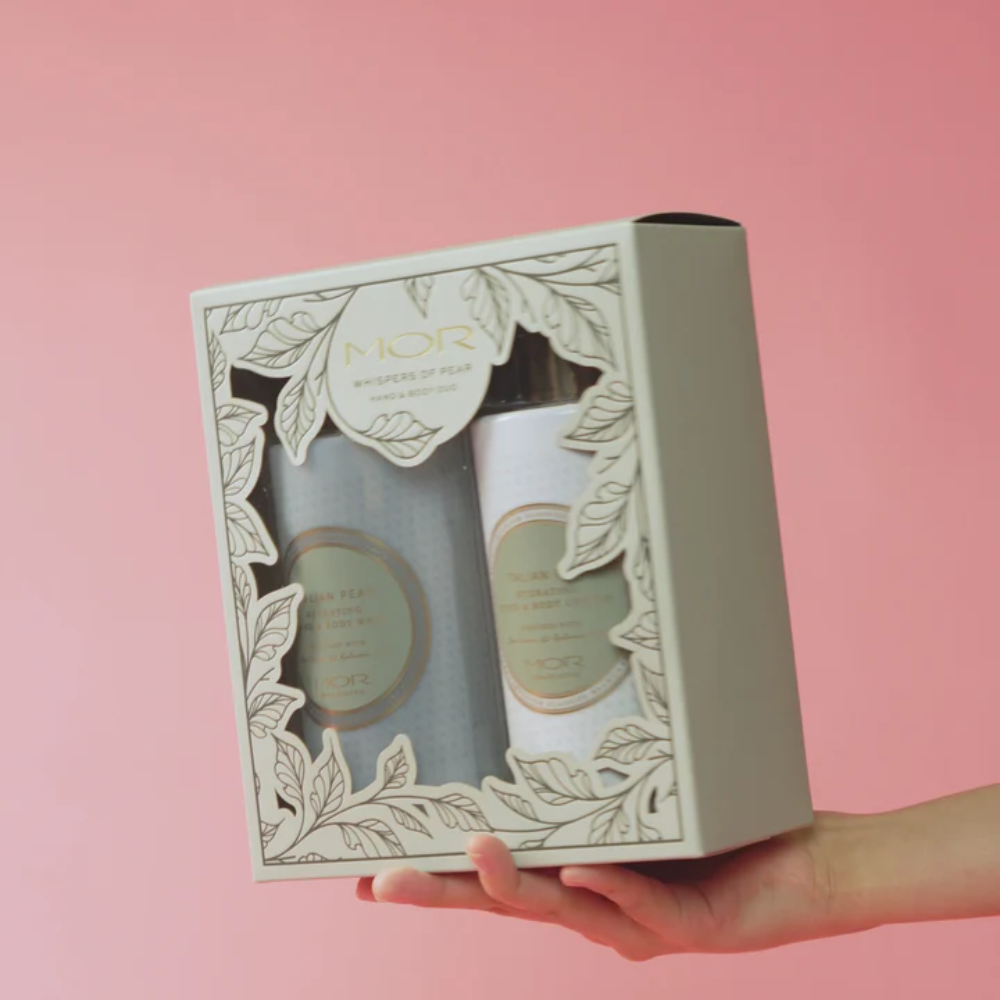 MOR Boutique Whispers of Pear Hand & Body Duo Gift Set