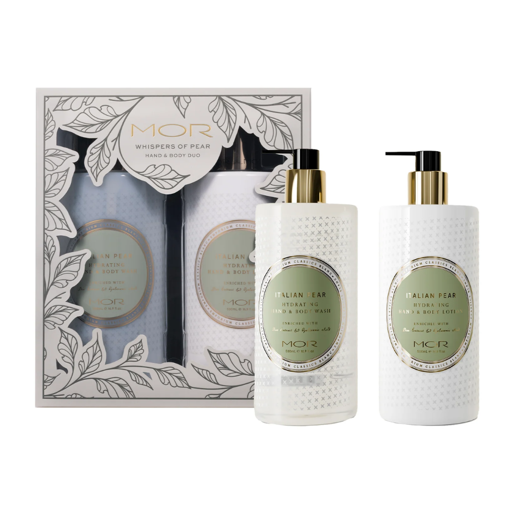 MOR Boutique Whispers of Pear Hand & Body Duo Gift Set