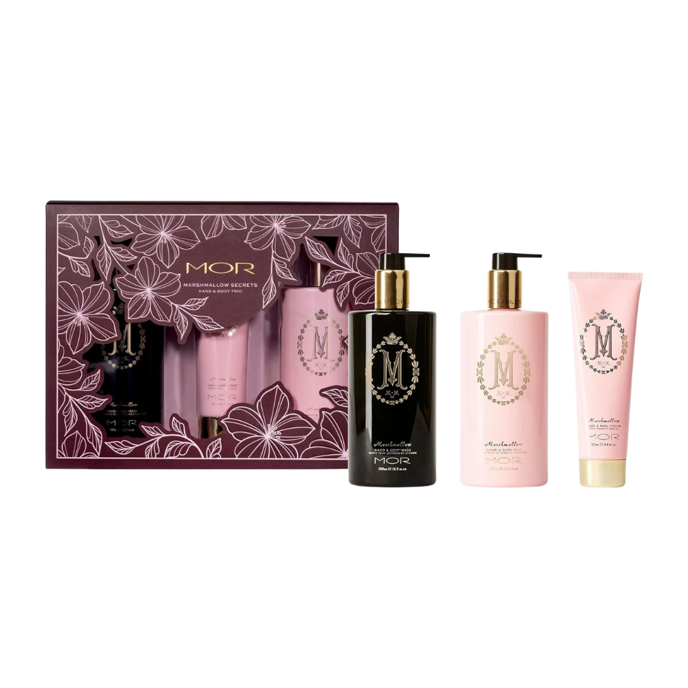 MOR Boutique Marshmallow Secrets Hand & Body Trio Gift Set