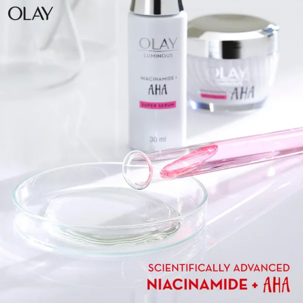 Olay Luminous Niacinamide + AHA Moisturiser 50g
