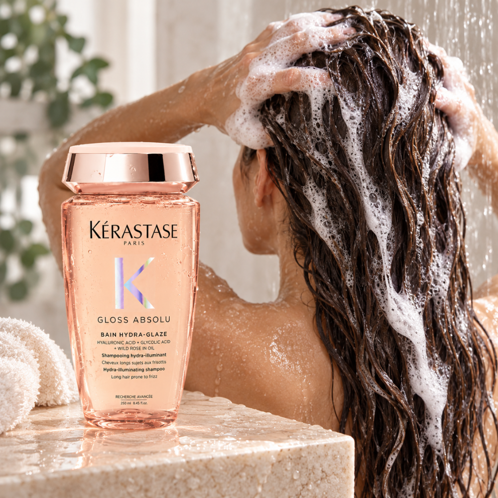 Kerastase Gloss Absolu Bain Hydra-Glaze Illuminating Shampoo 250mL