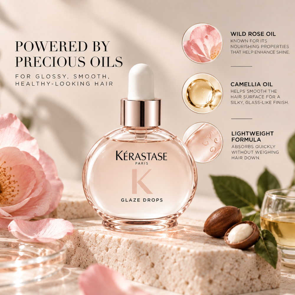 Kerastase Gloss Absolu Glaze Drops Hair Oil 45mL