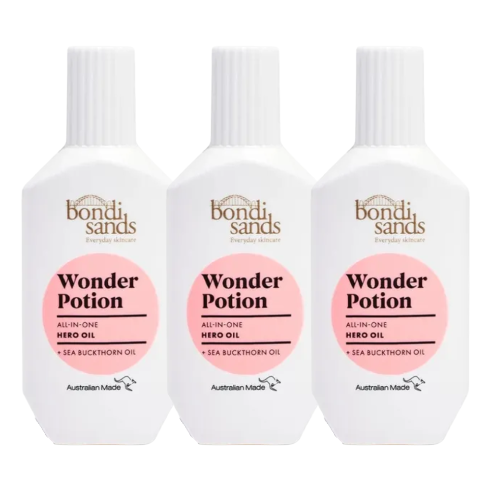 3 x Bondi Sands Wonder Potion All-In-One Hero Oil 30mL