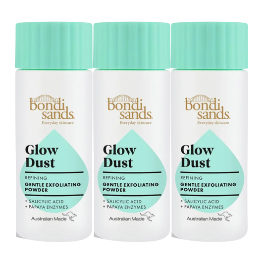 3 x Bondi Sands Glow Dust Refining Exfoliating Powder 30g