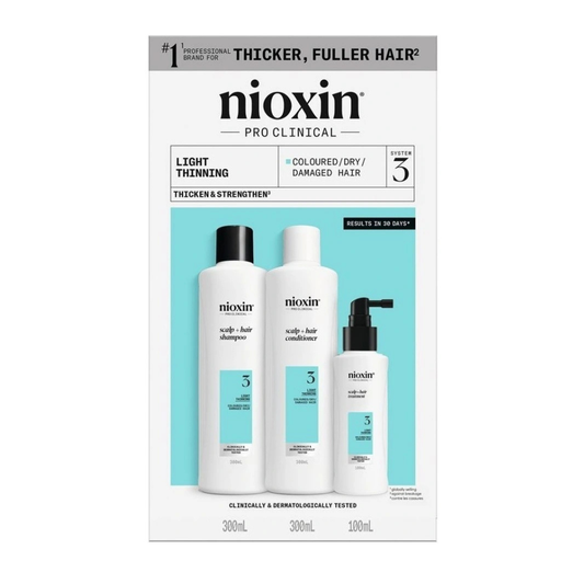 Nioxin System 3 Full Size Kit - Colored Hair With Light Thinning